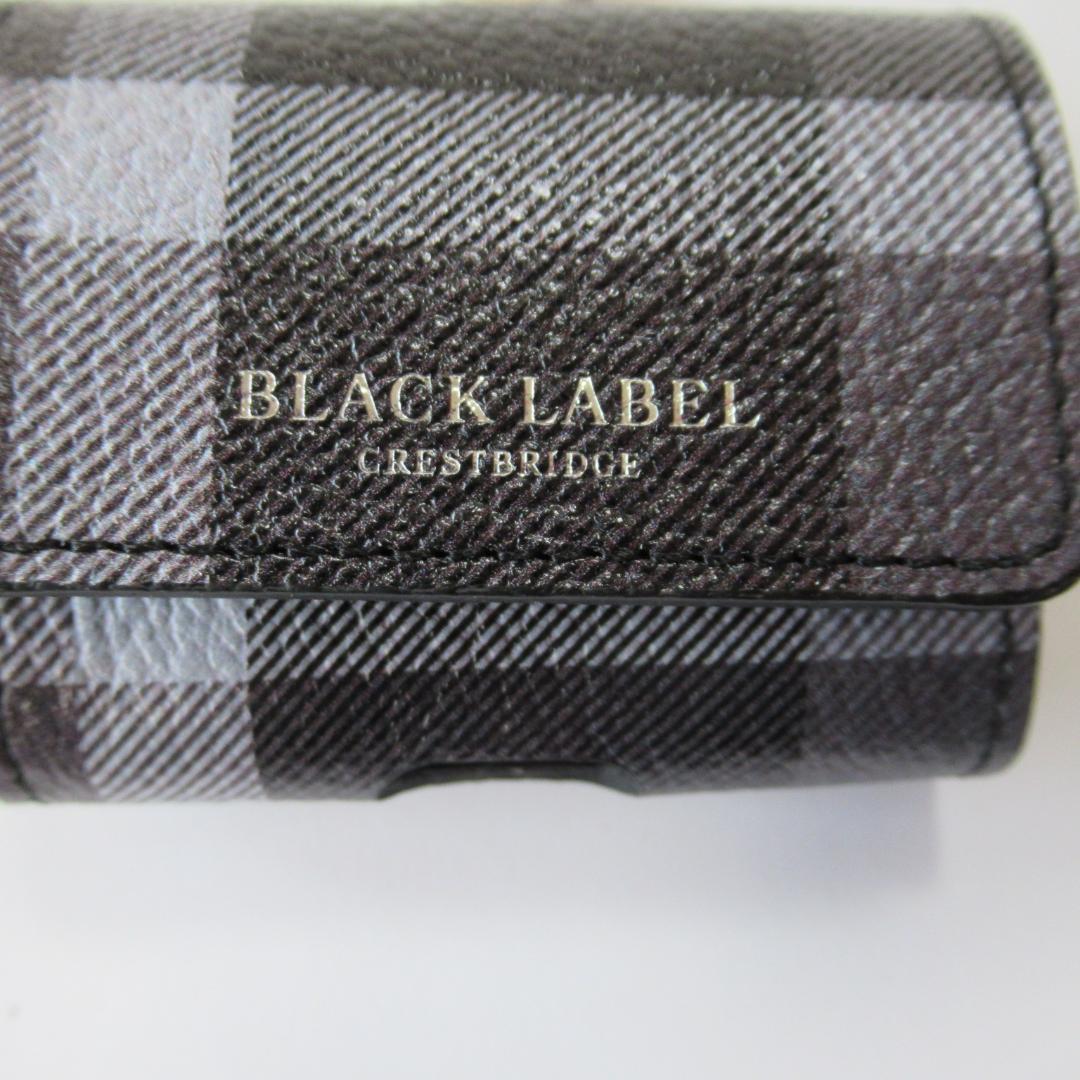 ブラックレーベルクレストブリッジブラック（09） Air Pods Proケース