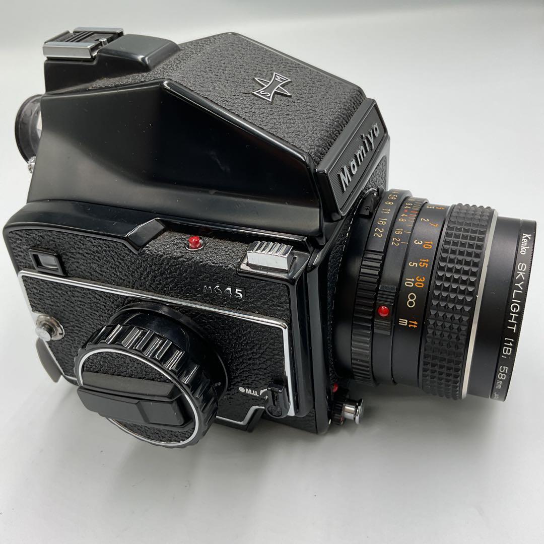 E5363 Mamiya M645 フィルムカメラ 80mm f/2.8
