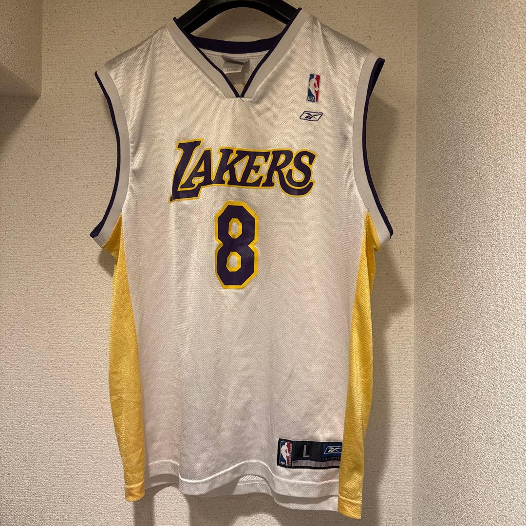【激レア】コービー・ブライアント リーボック レイカーズ ユニフォーム Lサイズ