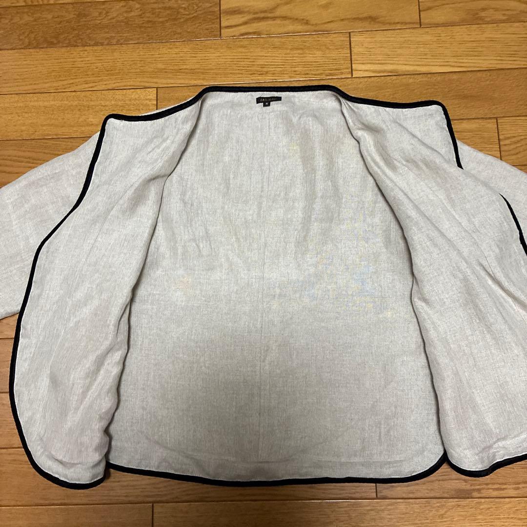 R&D.M.Co- リネンジャケット美品