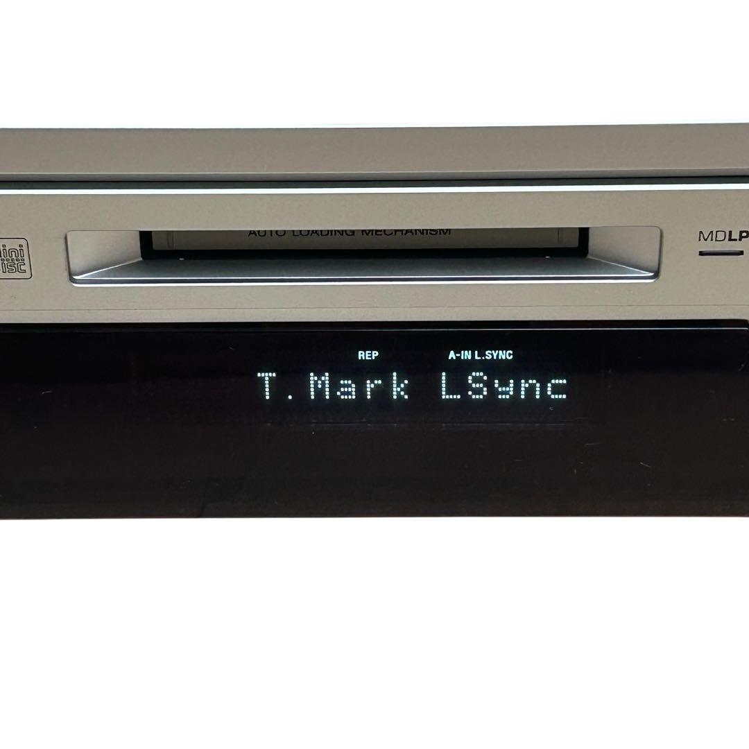 ソニー MDS-JE580 MDデッキ 完動品 リモコンなし