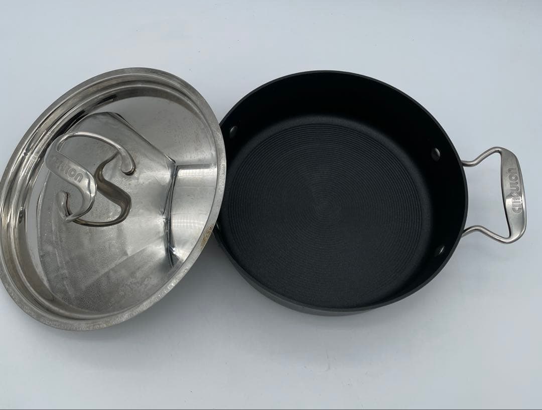 マイヤー　サーキュロン浅両手鍋　17cm 20cm 24cm 3点セット　②