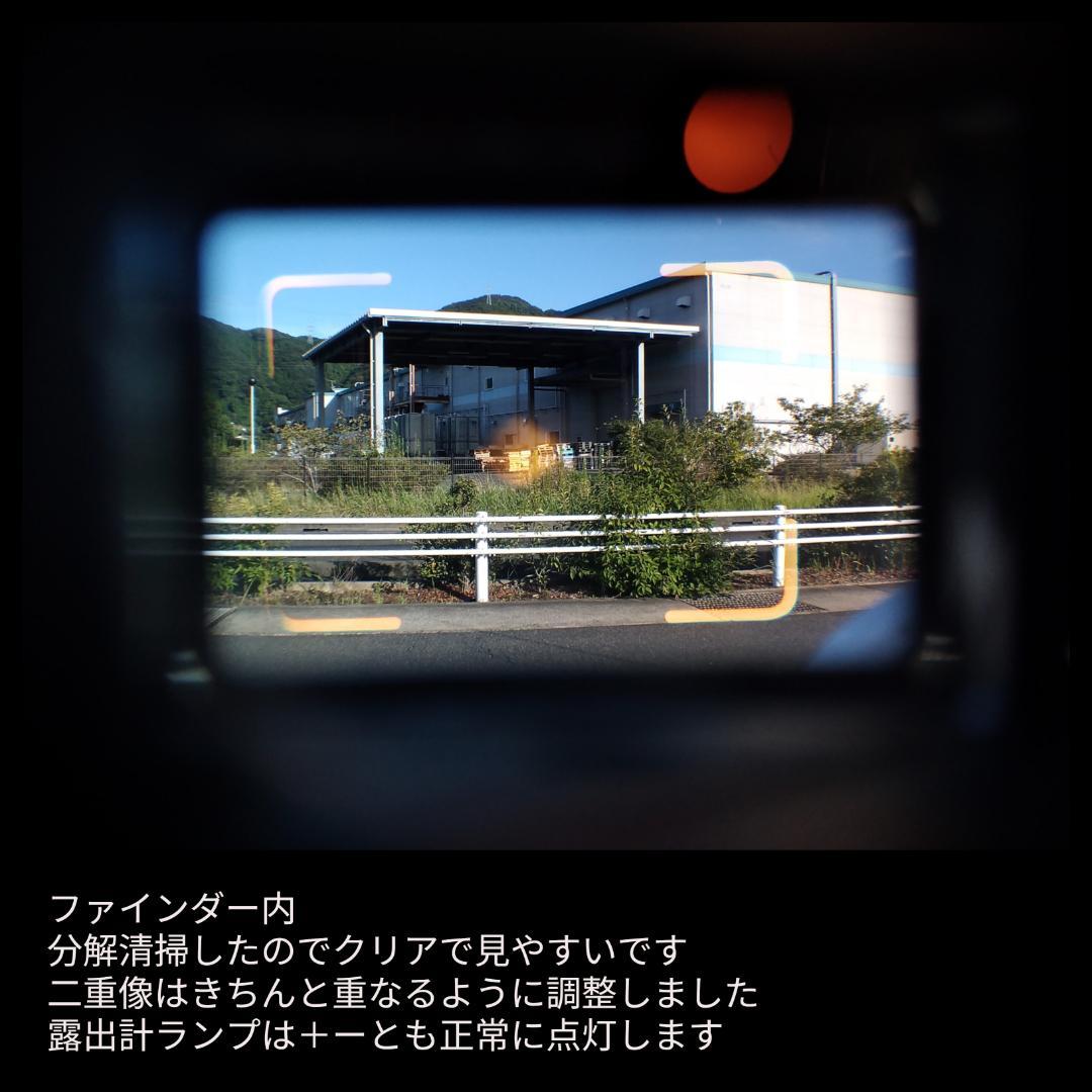 分解清掃済み☆ YASHICA ELECTRO35 ゴールドメカニカ初期保証☆➂