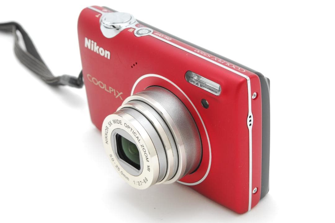 Nikon COOLPIX S5100 レッド 付属品多数 動作確認済み