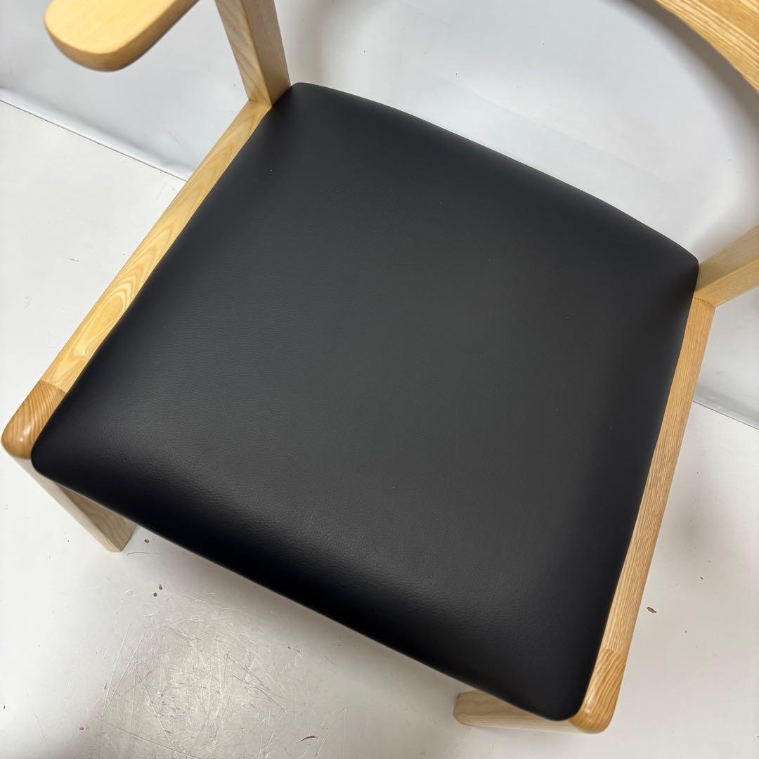 【未使用】ダイニングチェア　ナチュラル×ブラック