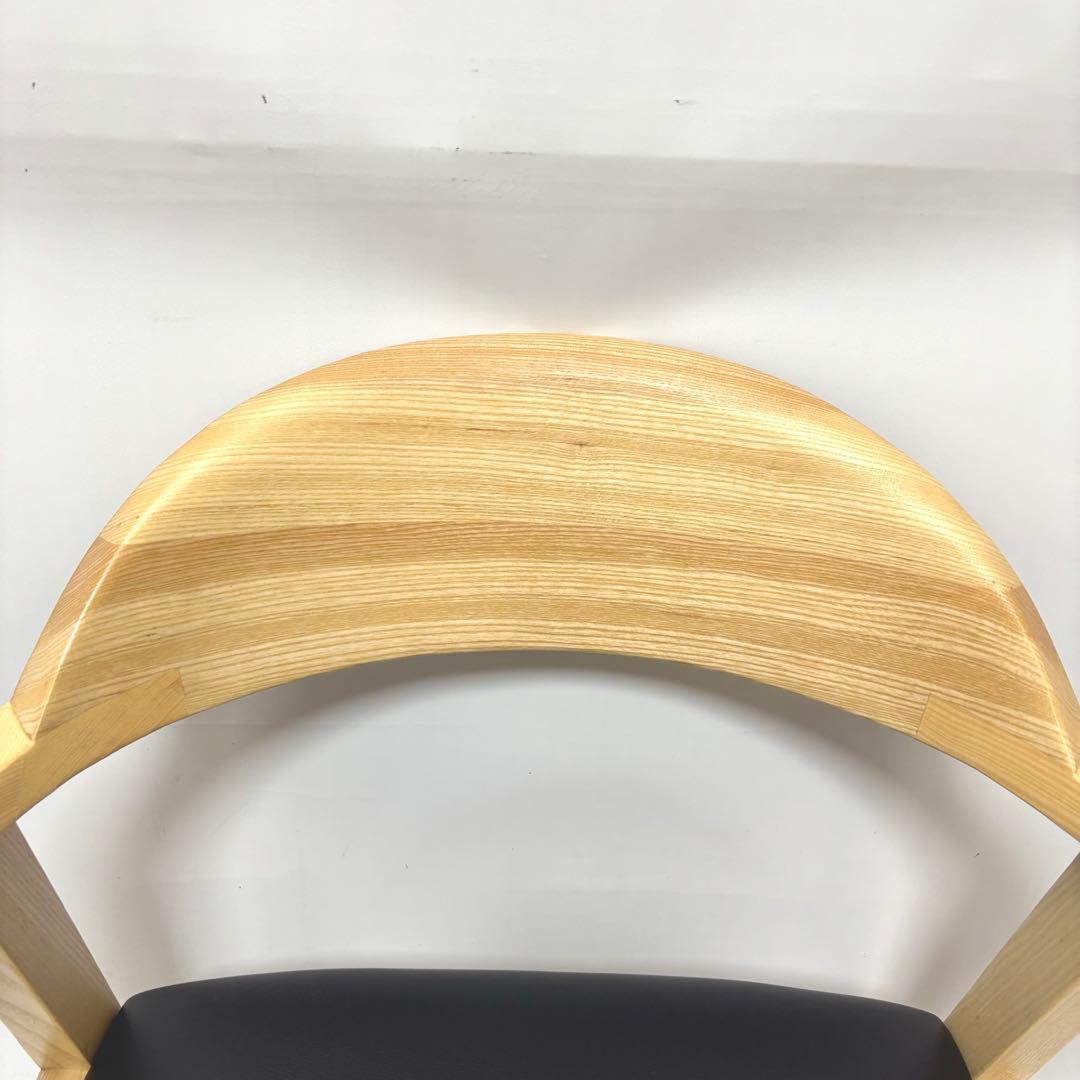 【未使用】ダイニングチェア　ナチュラル×ブラック