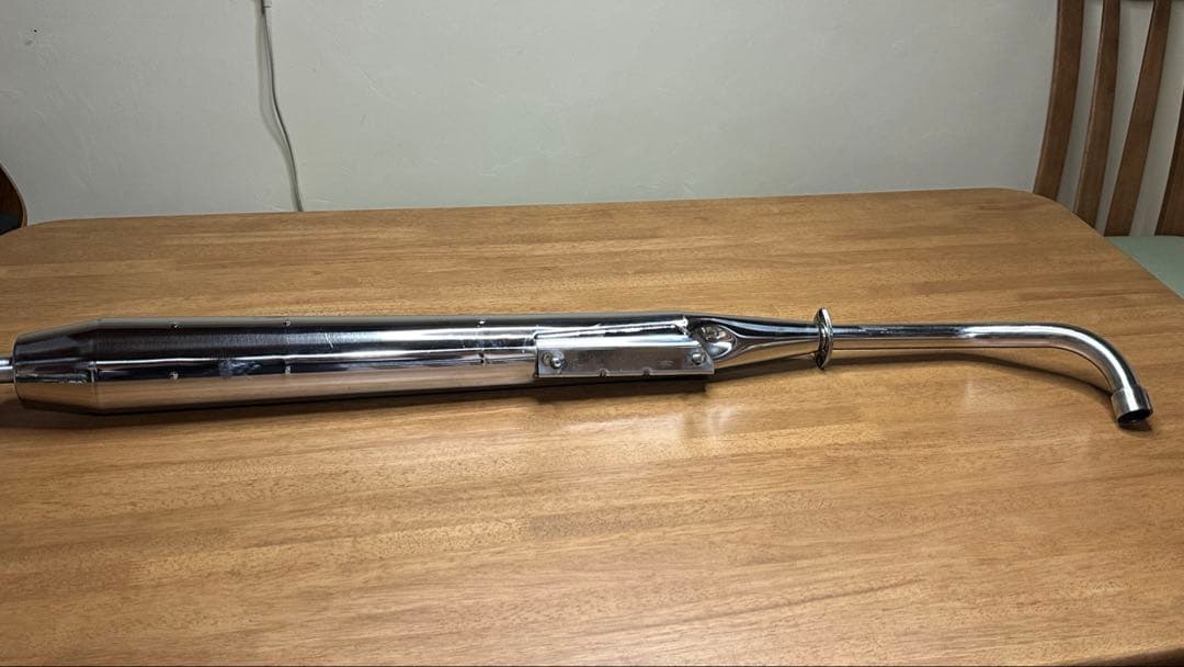 廃盤・極美品 JUNインターナショナル インナーメガホンマフラー カブ HA02