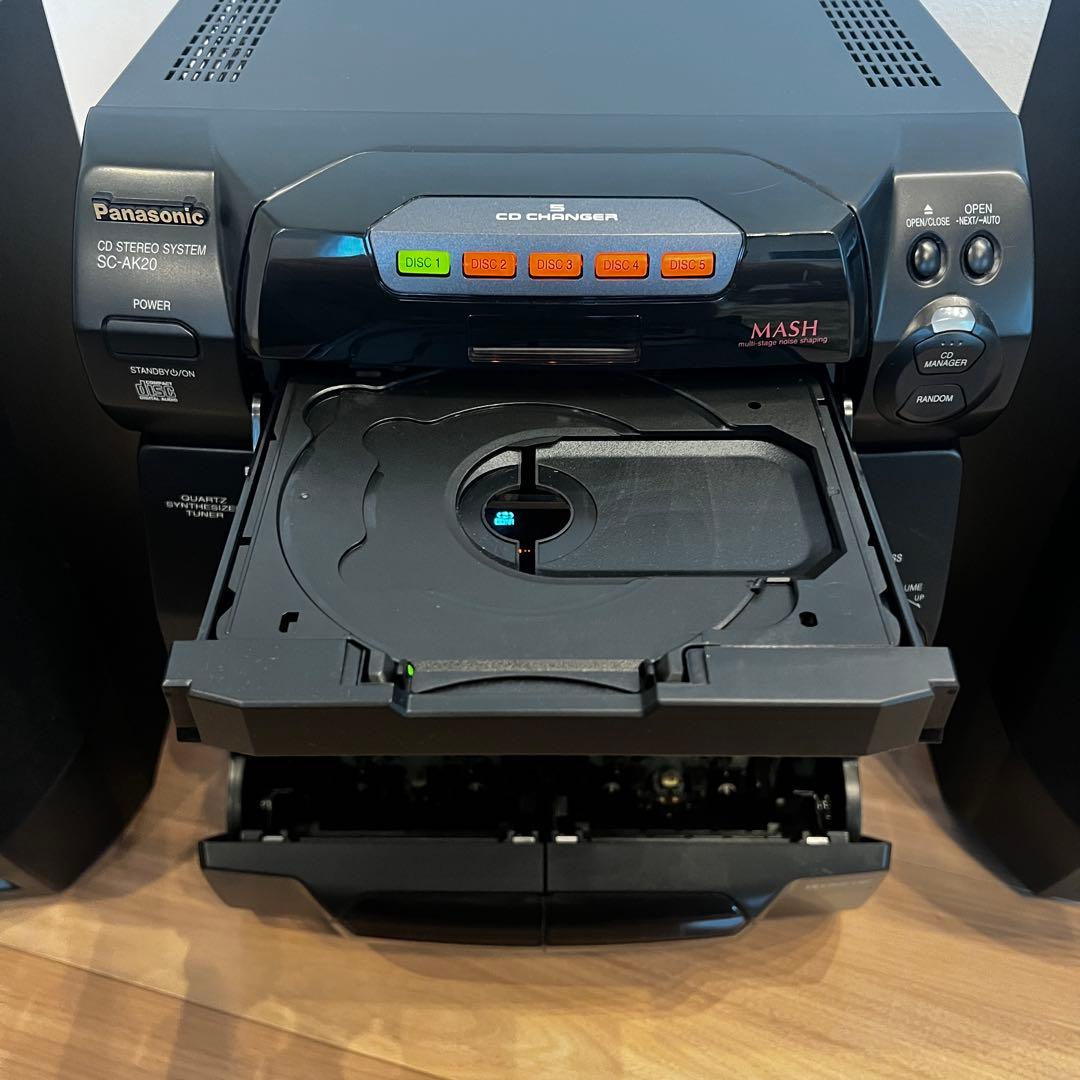 良好　Panasonic マッシュ SC-AK20 5チェンジャー 現状渡し