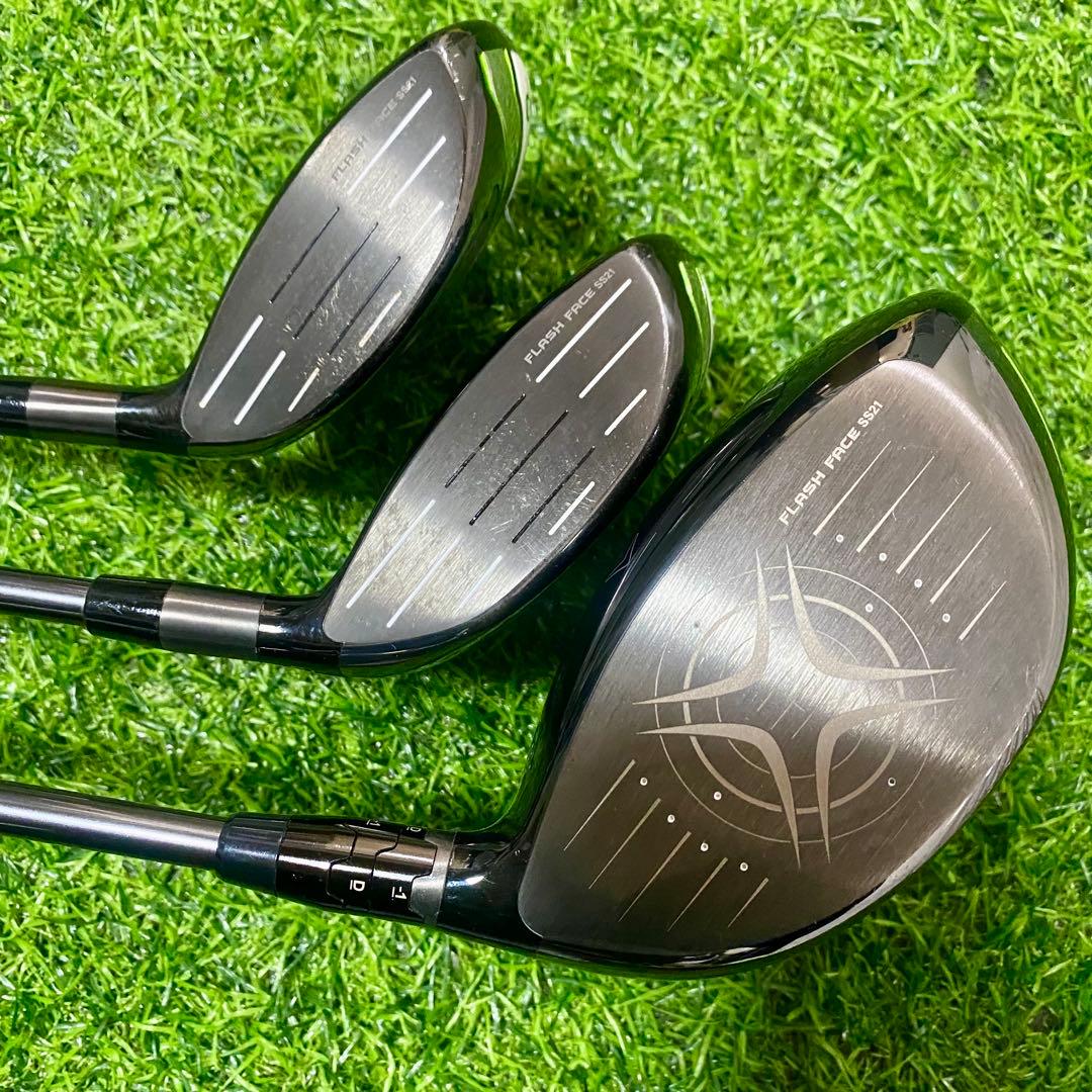 キャロウェイ EPIC X22 ゴルフセット 11本 左 レフティ メンズ SR