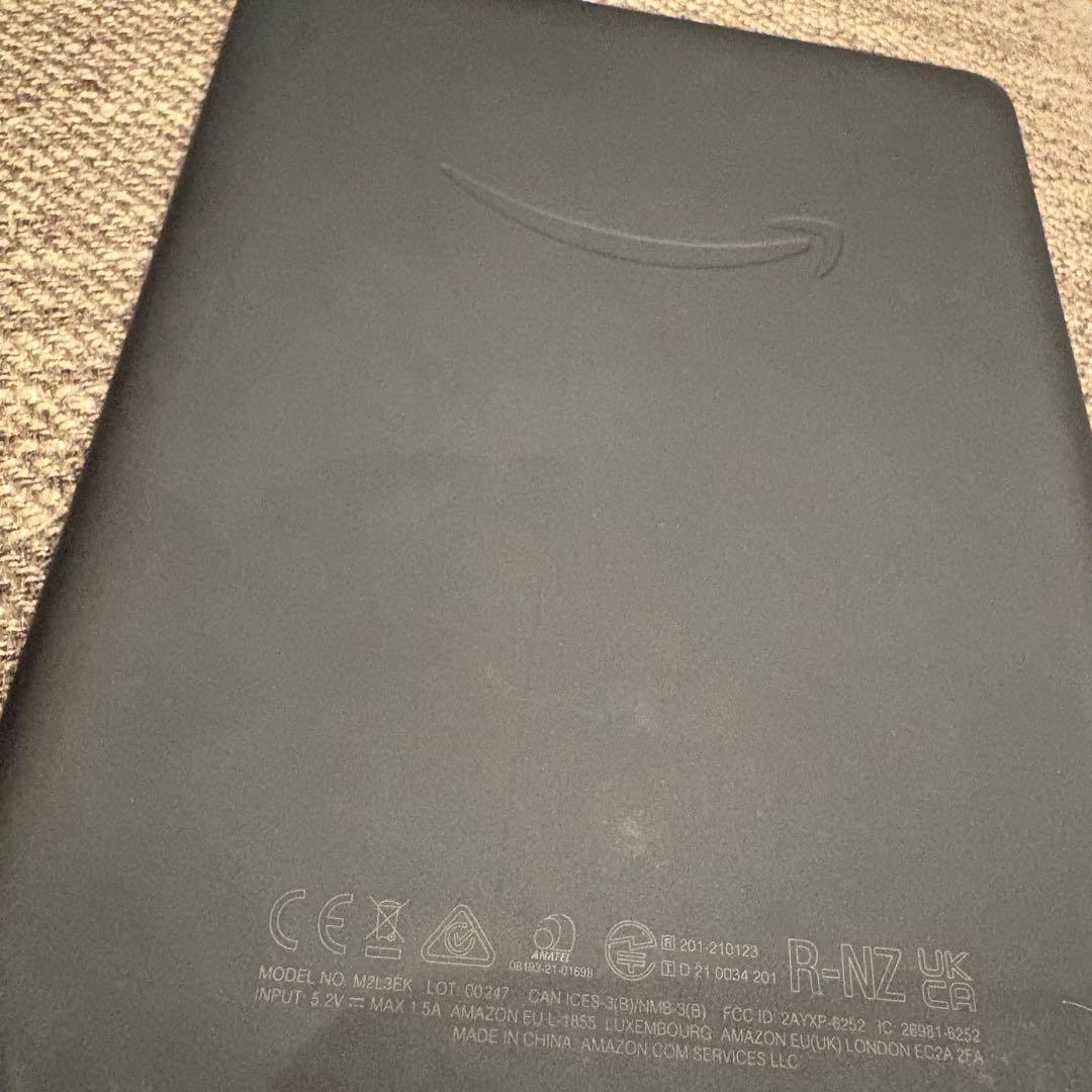 Kindle Paperwhite 第11世代 広告あり8GBブラック