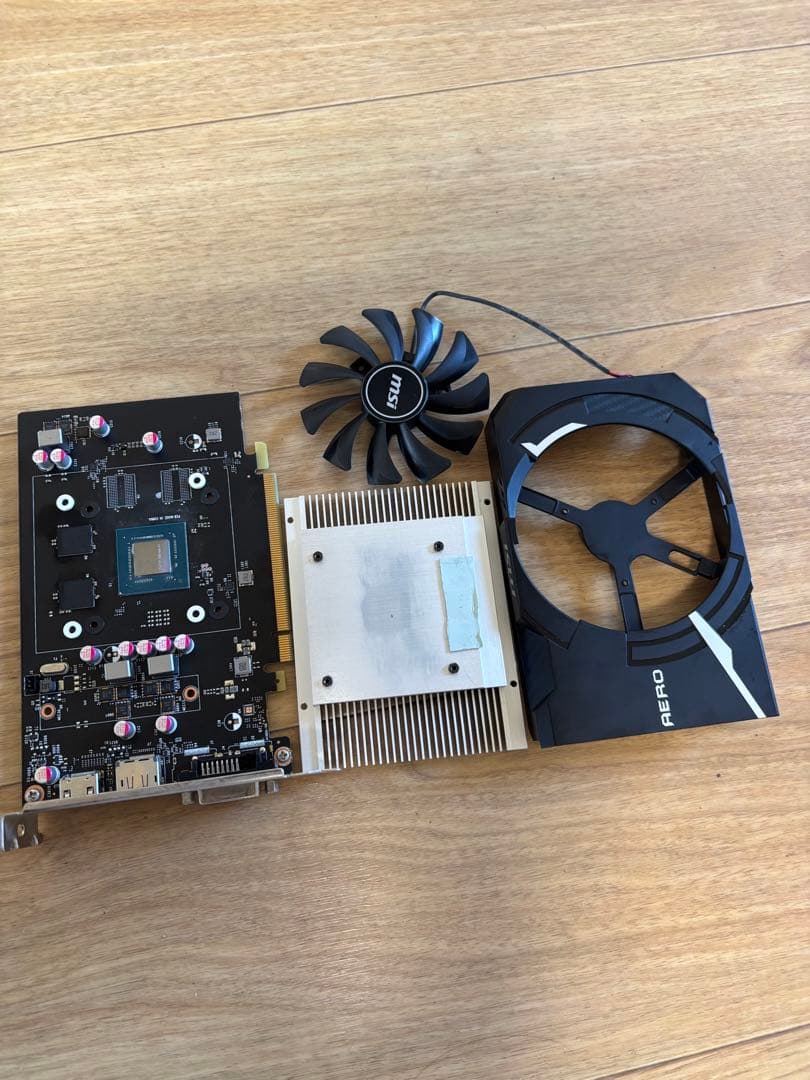 グラフィックボード・グラボ・ビデオカード MSI GeForce GTX 1630 AERO ITX 4G OC