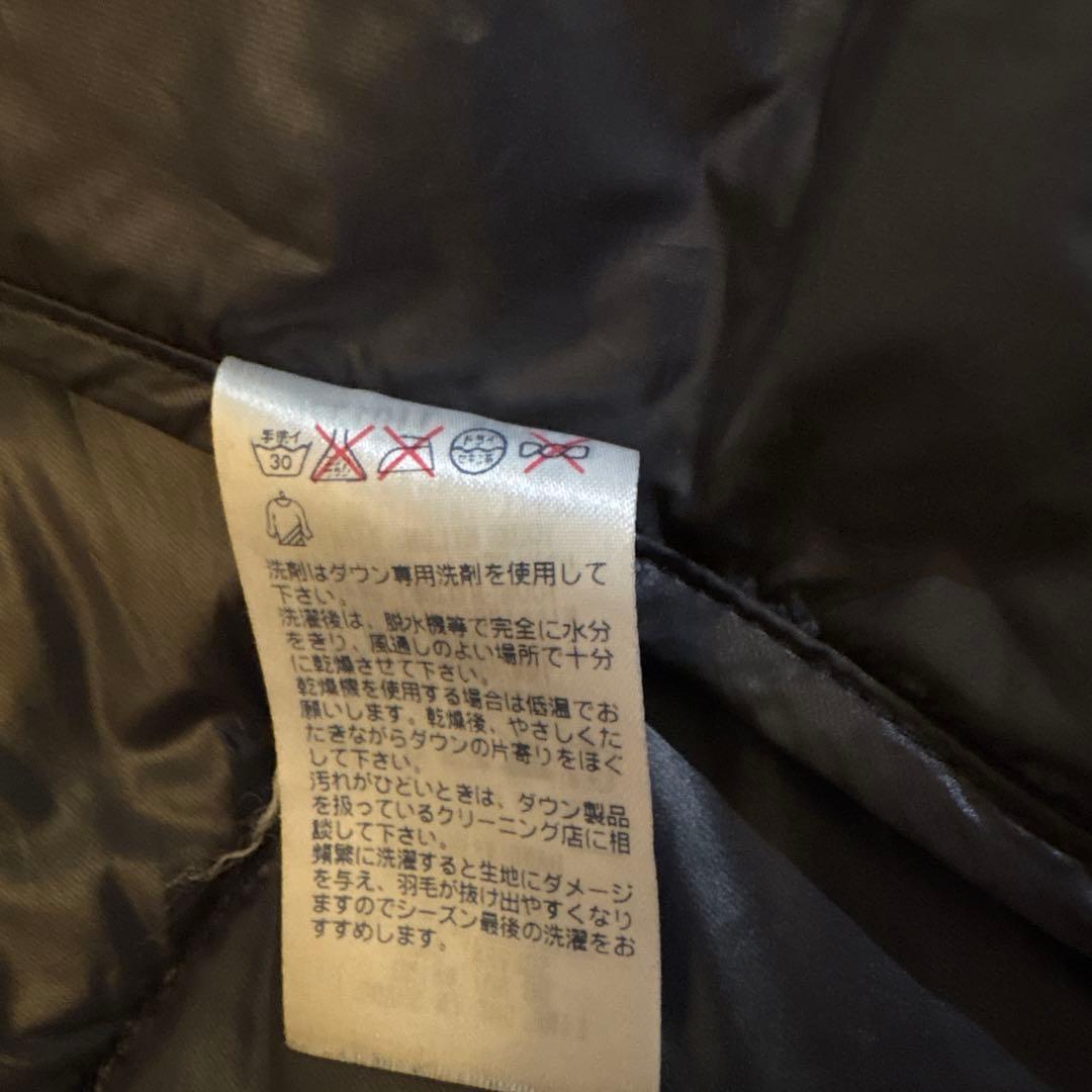 【mont-bell 】ダウンベスト ブラック 黒XL 肉厚　美品