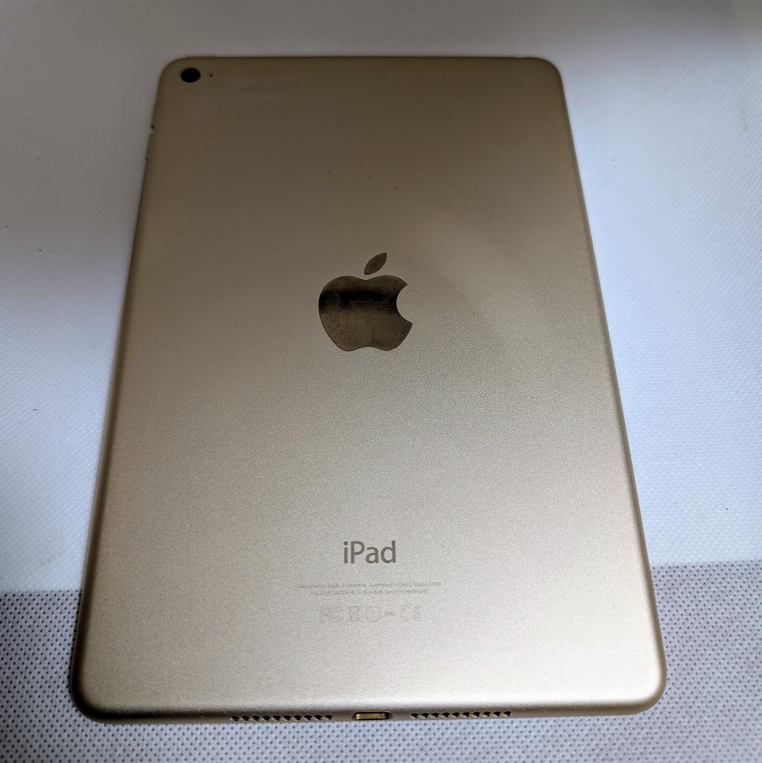 【中古品】Apple Ipad mini 4 ゴールド 128GB