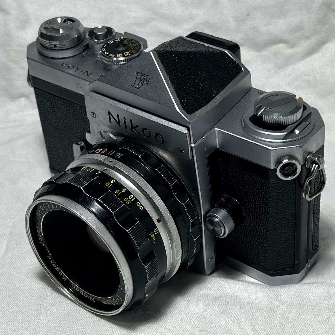 整備済み ニコン Nikon F アイレベル Nikkor-H 50mm F2