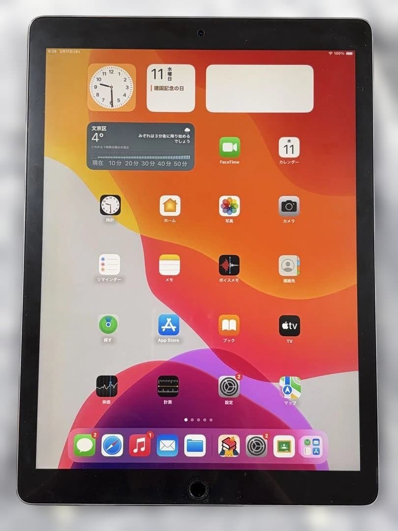 Apple iPad Pro （第２世代）　　12.9インチ シルバー