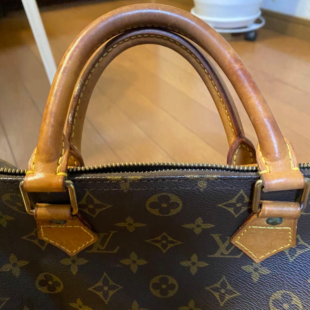 LOUIS VUITTON ミニ ボストンバッグ 修理前提 ヴィンテージ