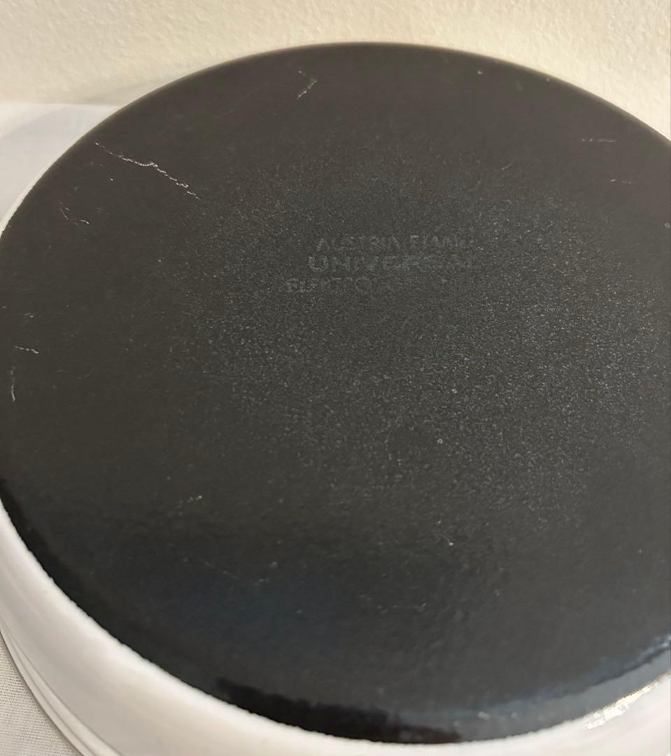 ヴィンテージ　Austria email蓋付きホーロー鍋