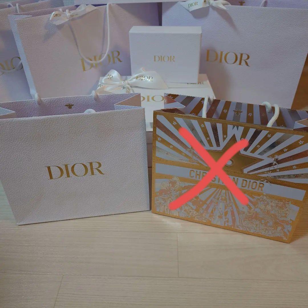 ディオール　まとめ売り　空箱　ショッパー　ギフト　ギフトセット　SNS