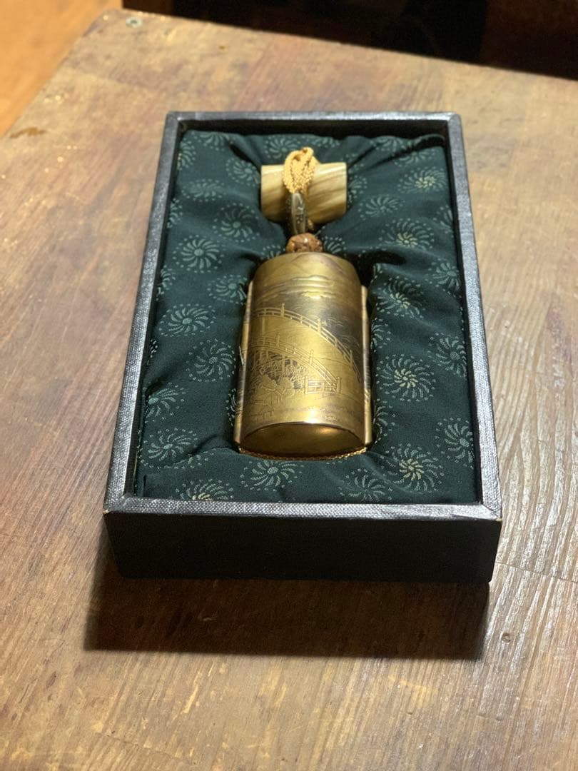 ビンテージ　梨地蒔絵　江戸時代　名人　印籠　超珍品根付　美術館級　一流希少品