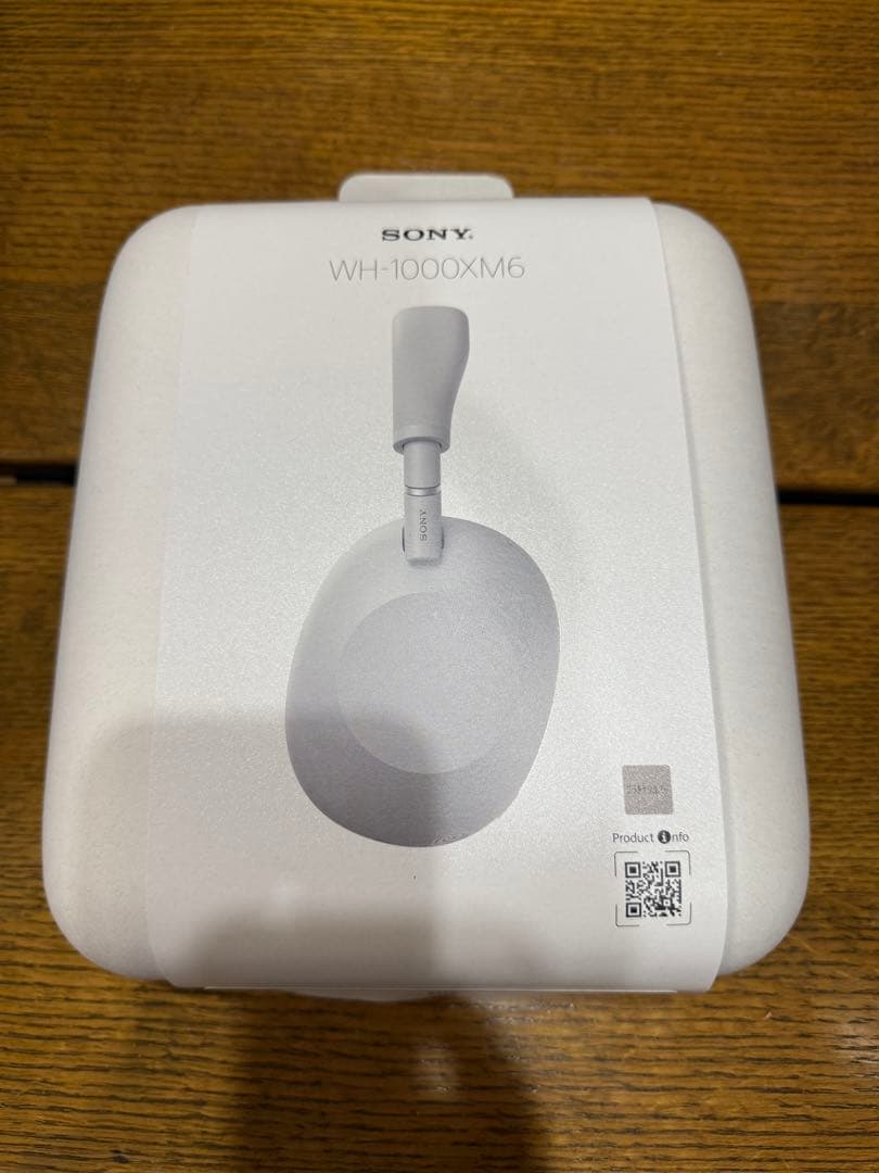 【ほぼ新品】Sony WH-1000MX6 プラチナシルバー