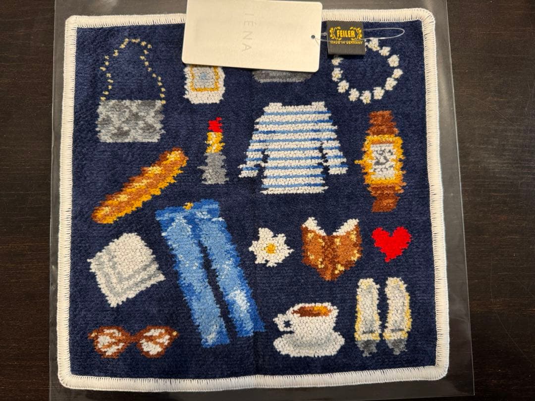 フェイラー　IENA イエナアンファンコラボ　タオルハンカチ　ベイクルーズ