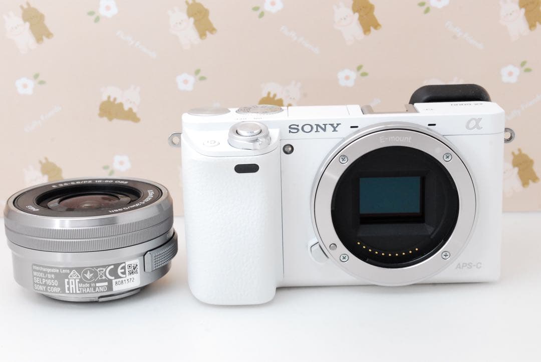 Wi-Fi❤️美品❤️ショット極少❤️超高画質＆高速AF❤️SONY α6000
