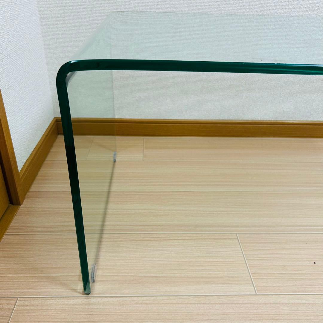 フランフラン　ガラステーブル　クリアテーブル　ローテーブル　Francfranc