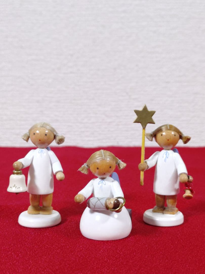 ドイツ　フラーデ工房　天使３体