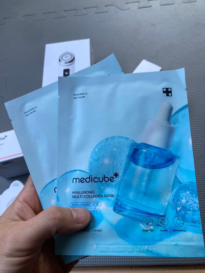 新品未開封【ひかるコラボセット】medicube 美顔器&PDRNスキンケア