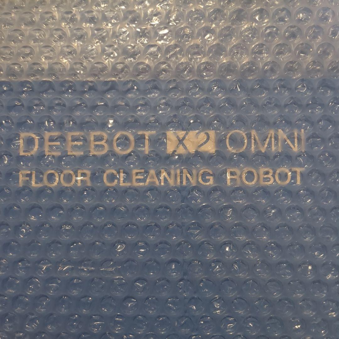 ECOVACS DEEBOT X2 OMNI ロボット掃除機　エコバックス