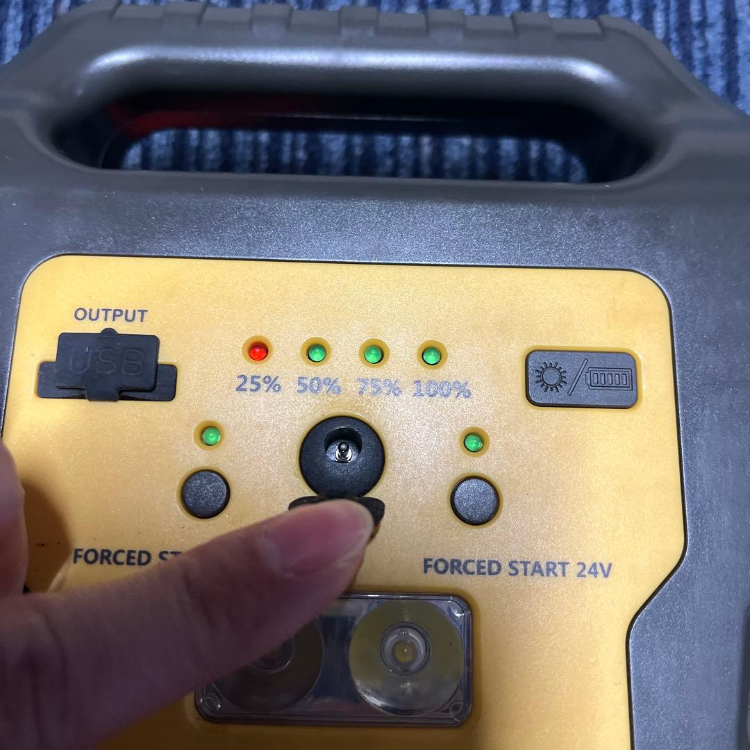 suaoki ジャンプスターター 12V 24V併用　バッテリー上がりに