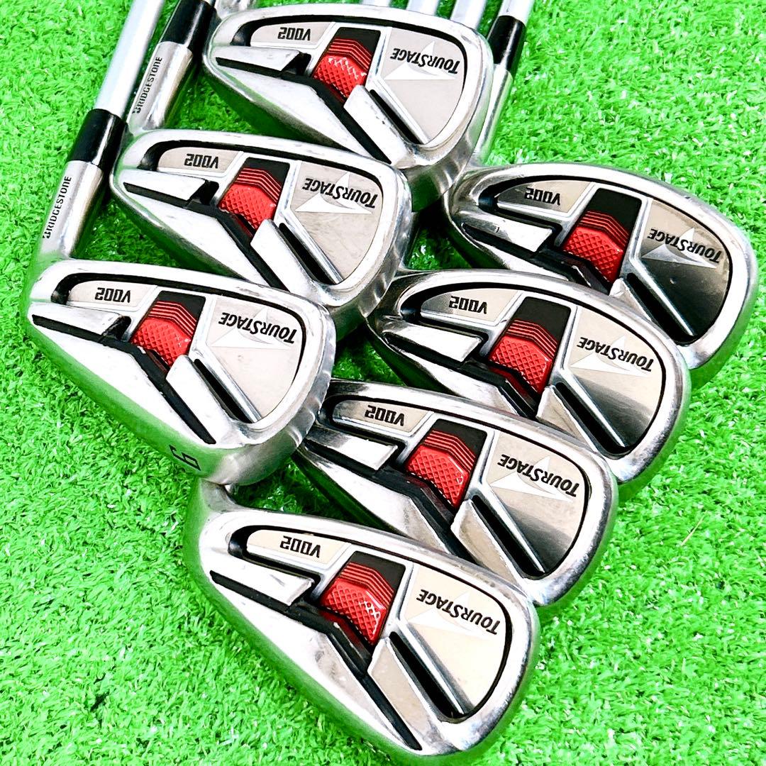 大人気　ブリヂストン　ツアーステージV002 ゴルフクラブ　10本セット　R