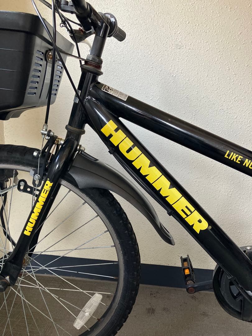 ハイエース-【引き取り限定】HUMMER ハマーマウンテンバイク 24