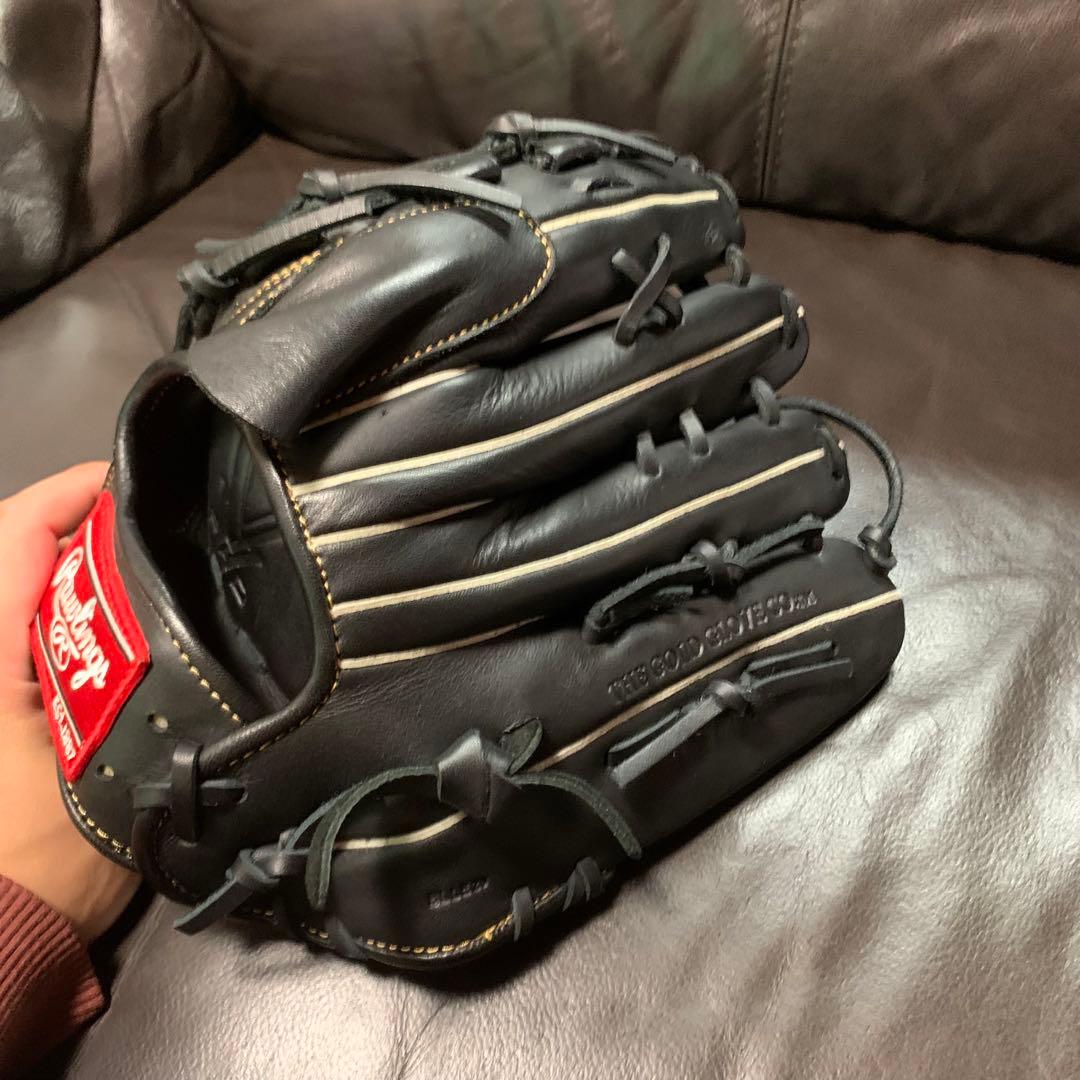ローリングス　軟式投手用グローブ　左投げ