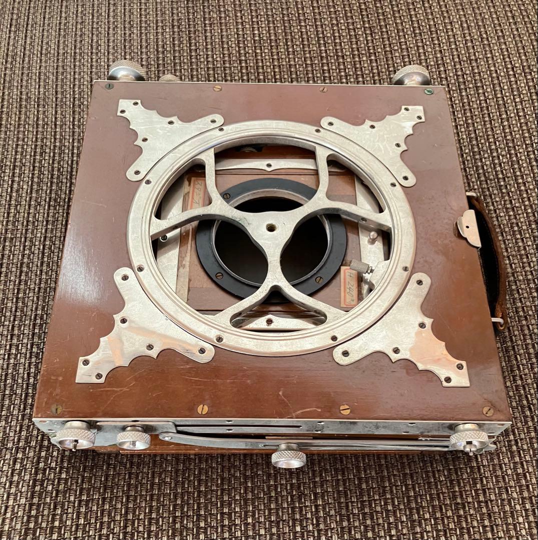 ジャンク扱　木製 蛇腹カメラ　ジャバラ