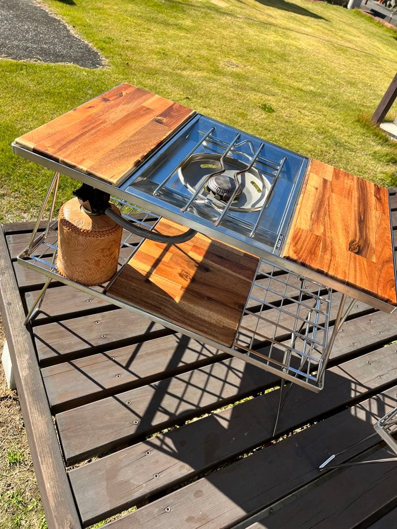 キャンピングムーン ステンレス IGT マルチラック