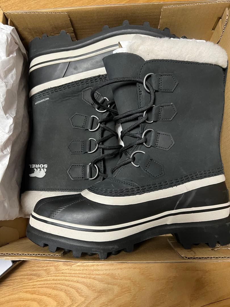 SOREL 防水ファーブーツ ブラック