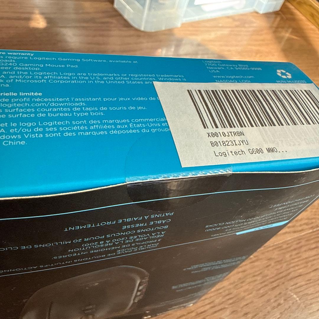 【廃盤品】logitech G600 MMOゲーミングマウス