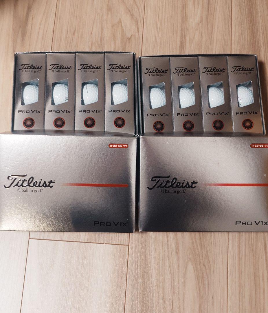 タイトリスト 2025 プロ v1x ダブルナンバー 2ダース