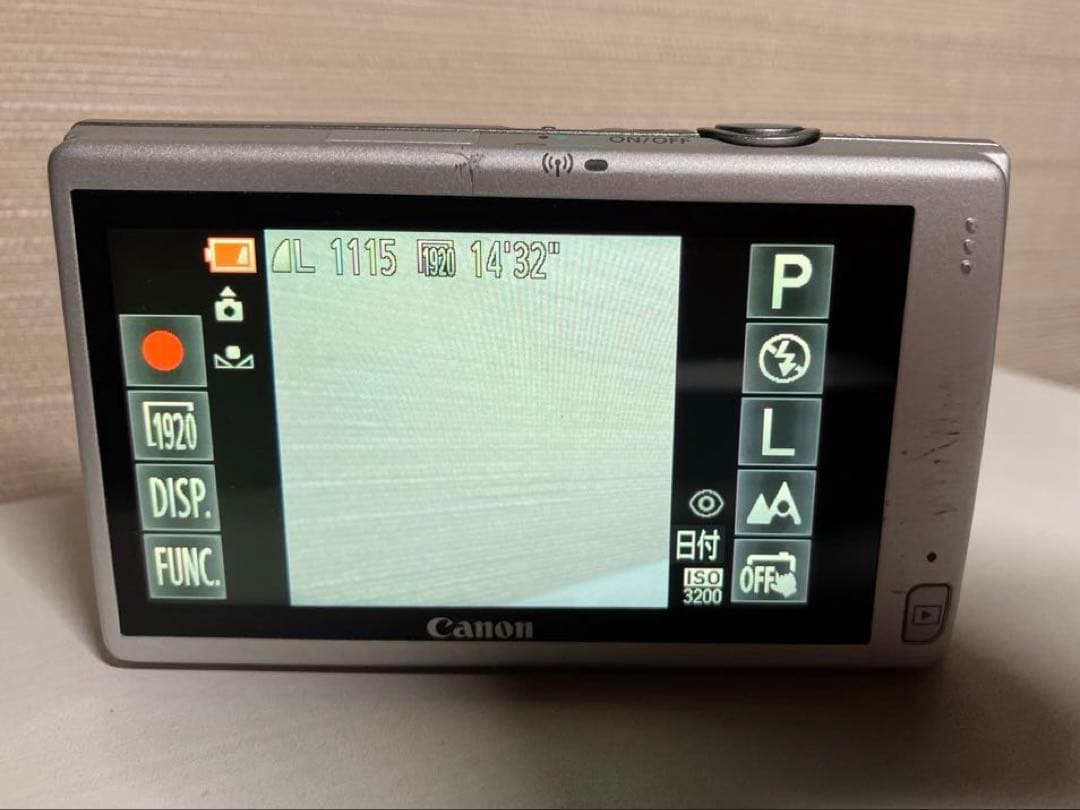 【秀品】Canon IXY 430F シルバー コンパクトデジタルカメラ