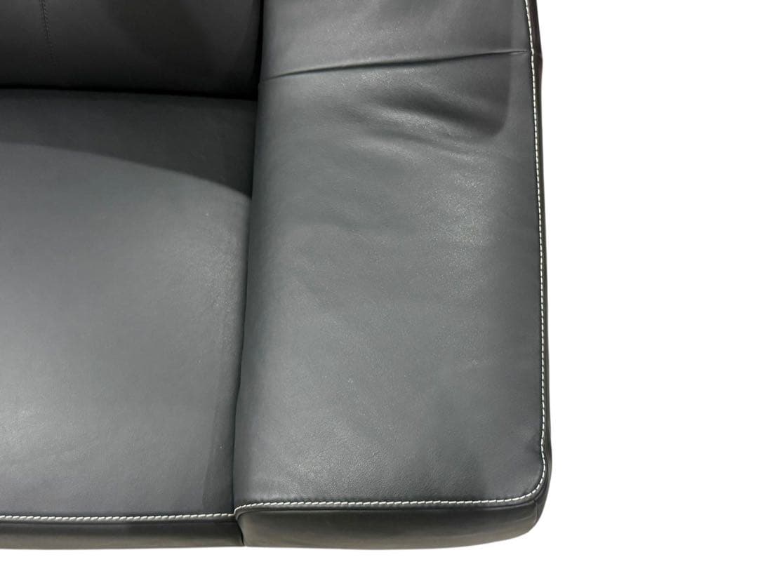 ♢【ほぼ未使用】②カリモク ZU46 左肘2人掛けソファ