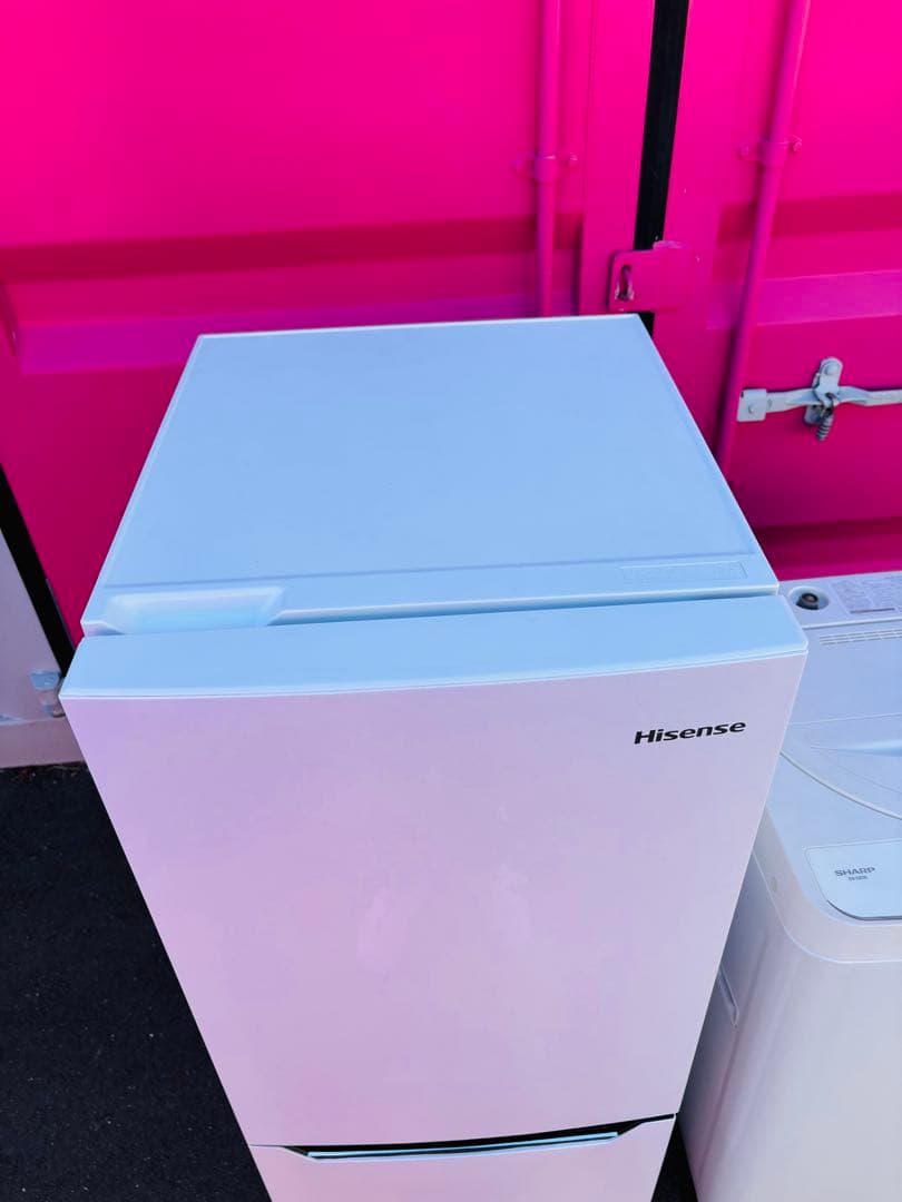 白家電2点セット／ハイセンス冷蔵庫150L＆SHARP全自動洗濯機5.5kg