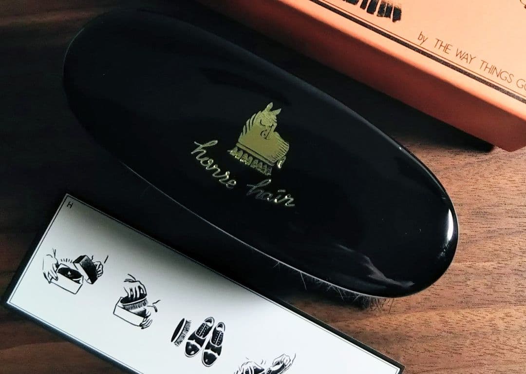 TWTG 靴ブラシ 馬毛