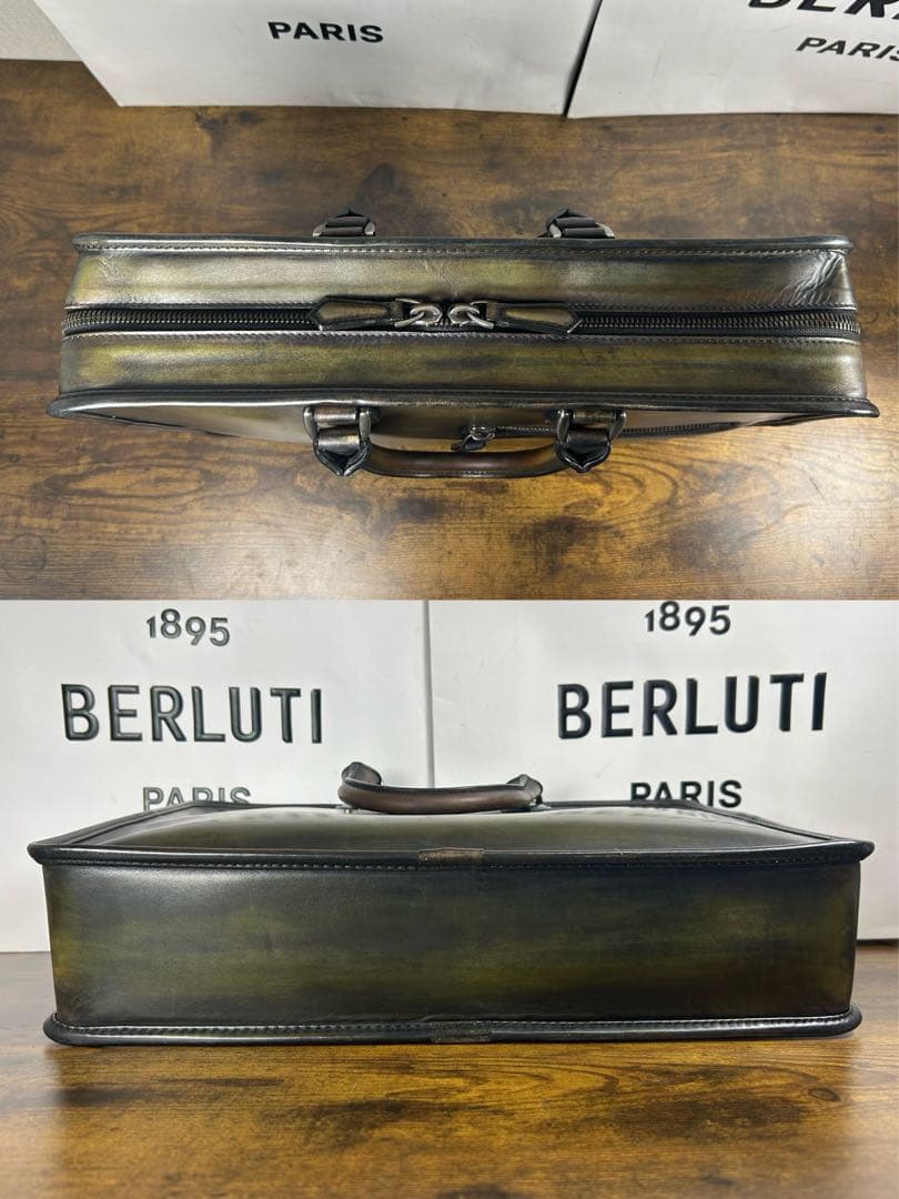 希少　68万円　オルガ期　 Berluti アンジュール ブリーフケース