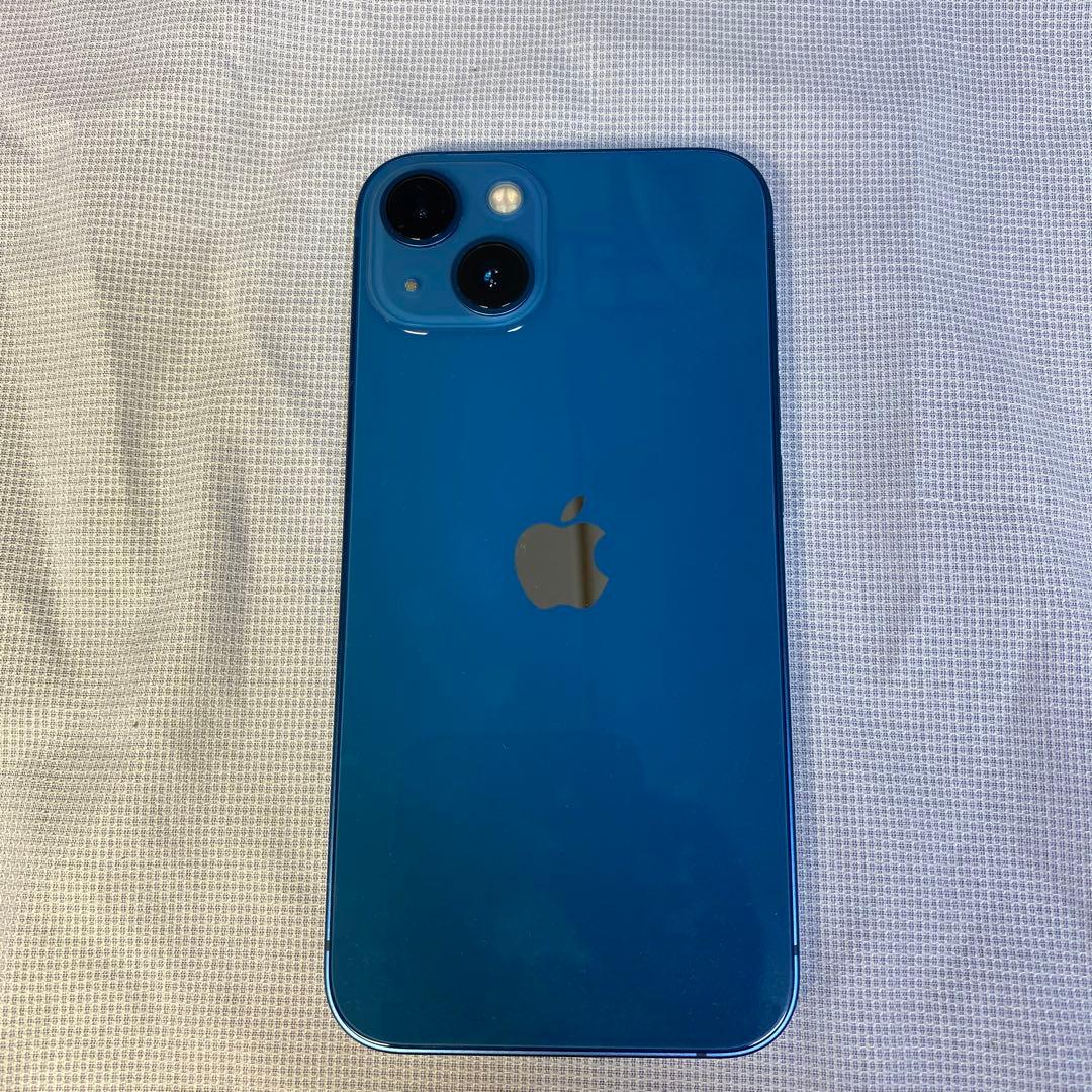 最安値！最大容量100% iPhone 13 128GB ブルー au 4