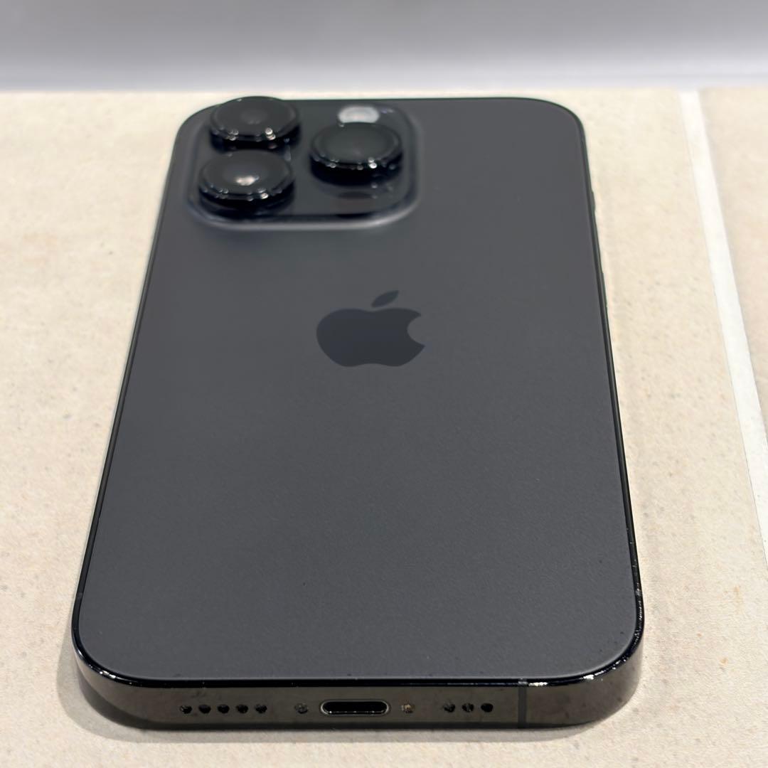 【美品】iPhone 14 Pro 256GB SIMフリースペースブラック！