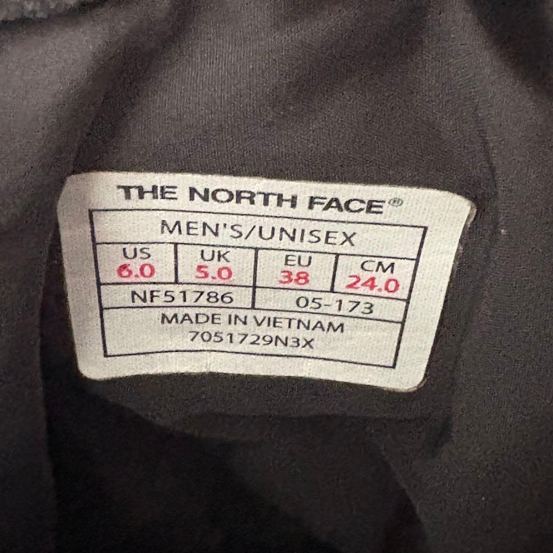 THE NORTH FACE ブーツ グレー 防寒 美品 24cm