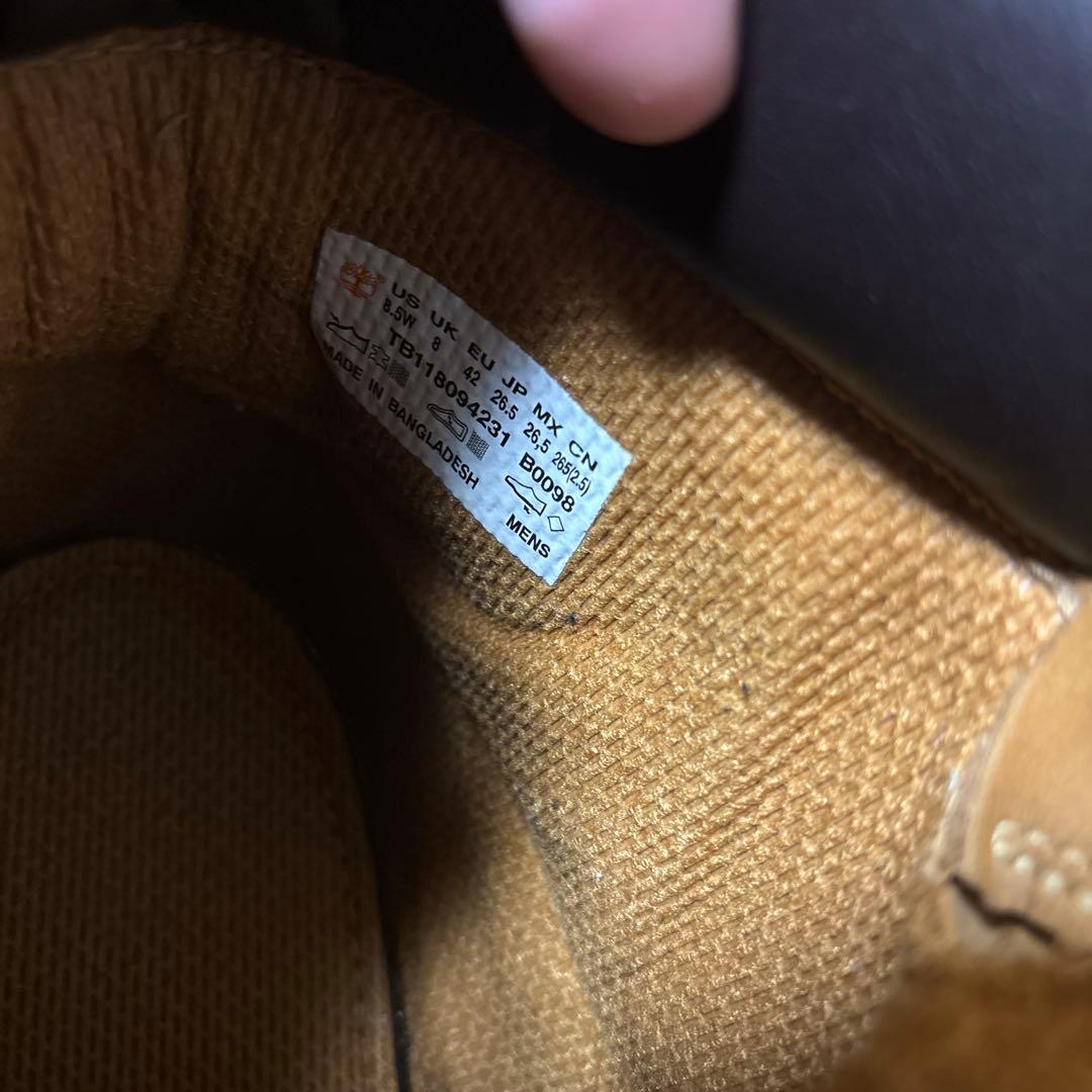 靴 timberland 6inch basic 26.5