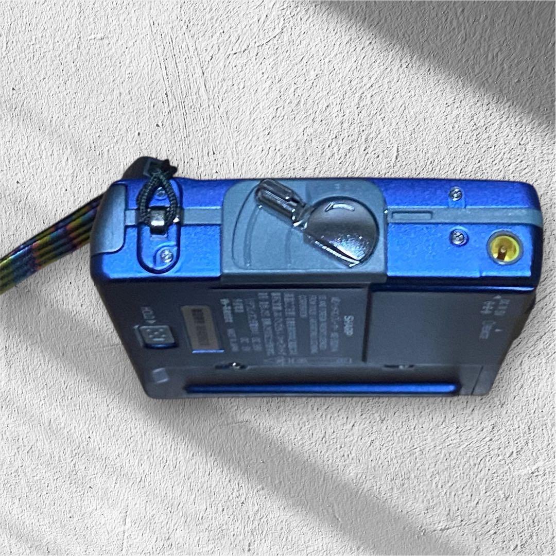 【極美品】SHARP ポータブルMDプレーヤー MD-SS311S-A/ブルー