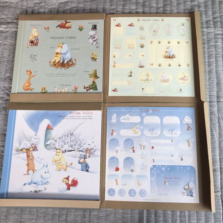 ムーミンアルバム12ヶ月セット